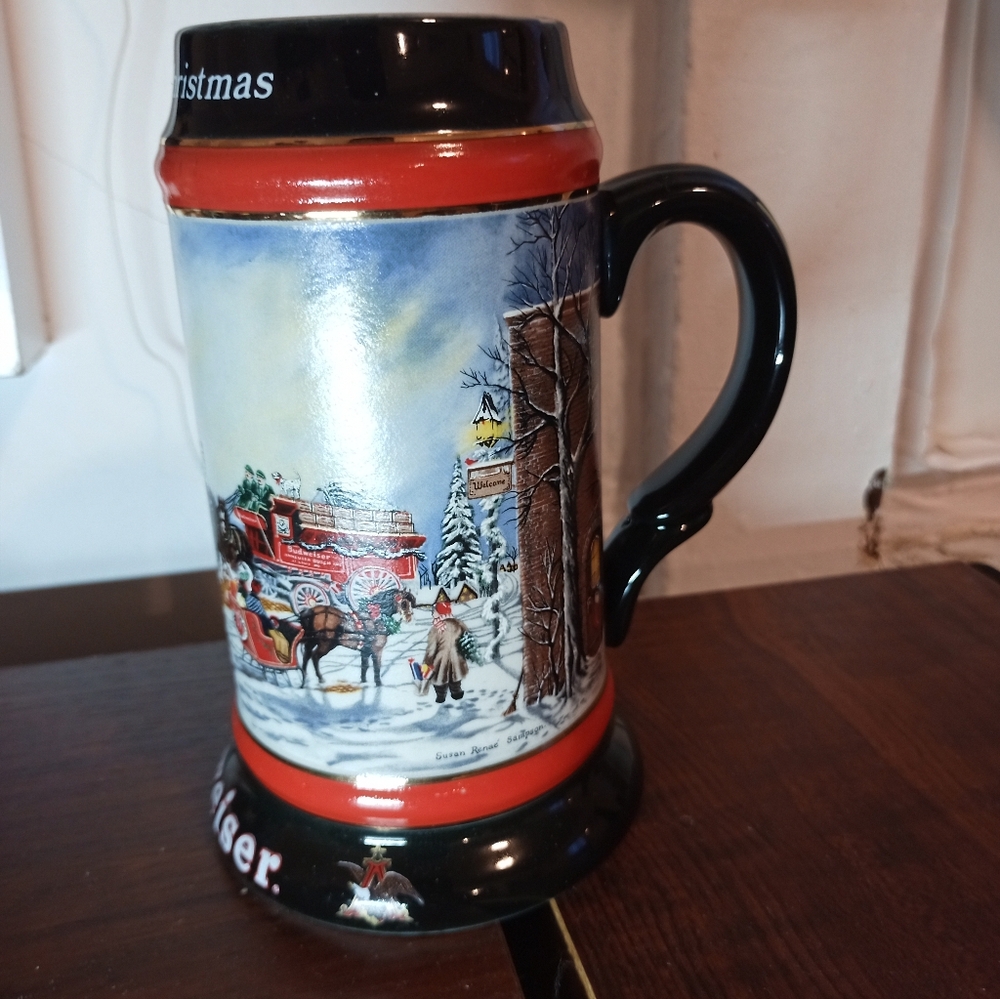 Budweiser beer mug